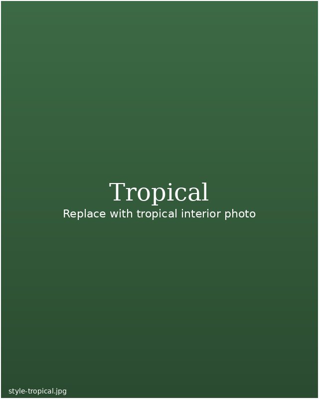Tropical Minimalist